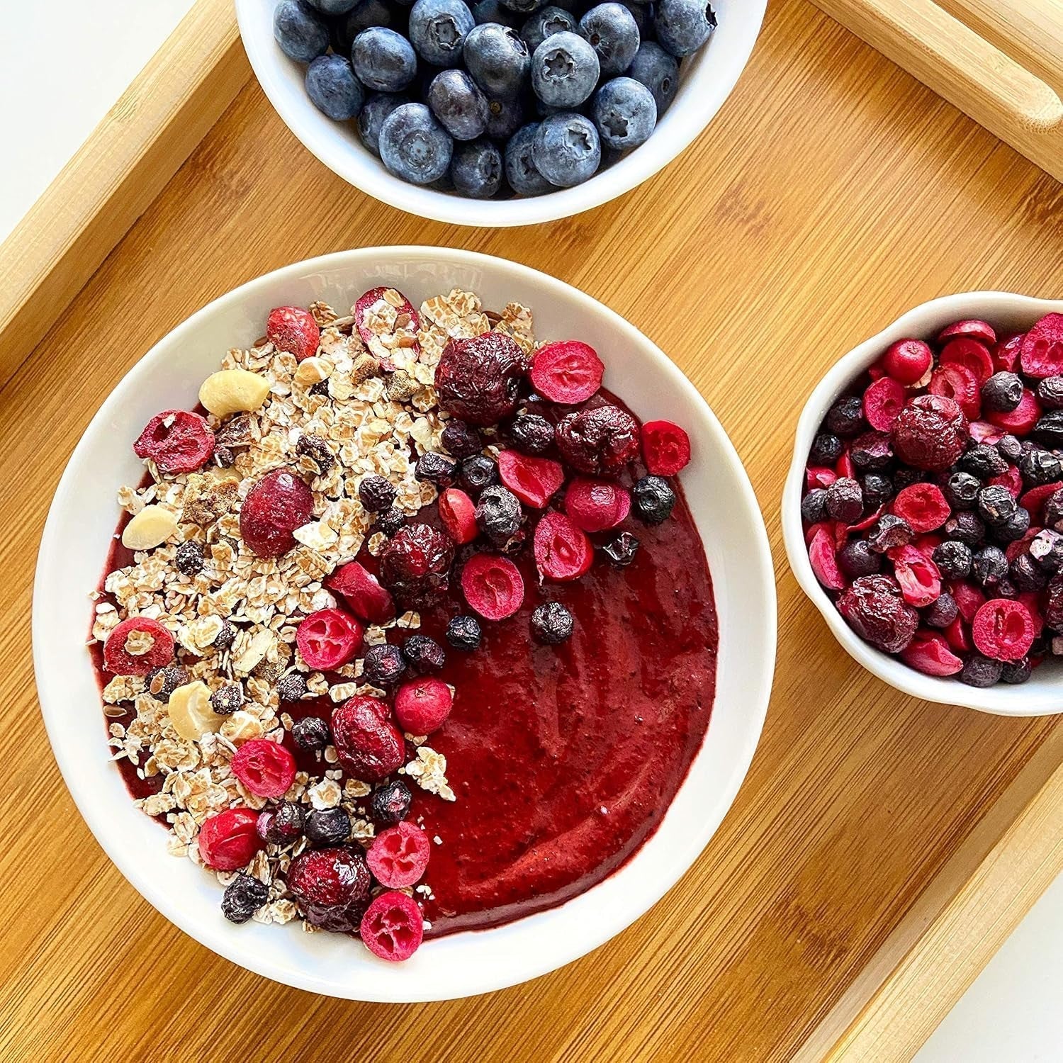 myfruits afine sălbatice, liofilizate, 300g, fără aditivi, 100% afine sălbatice, fructe liofilizate pentru muesli sau ca gustare Produse deshidratate Naty Shop