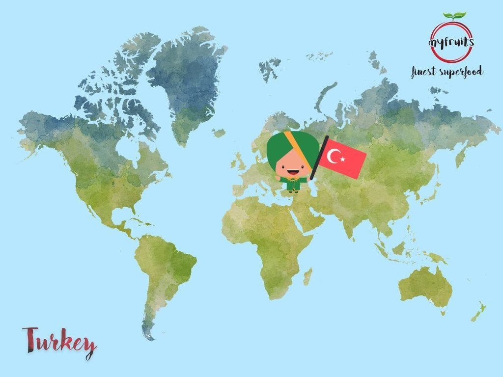 myfruits mure organice uscate, 750g, uscate la soare, fără aditivi. Din agricultura ecologică certificată, mure albe uscate Produse deshidratate Naty Shop