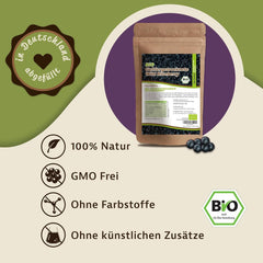 Mynatura afine sălbatice organice liofilizate I Afine I Fructe I Fructe de pădure I Produs natural I Calitate organică I Pungă (1x 200g) Produse deshidratate Naty Shop