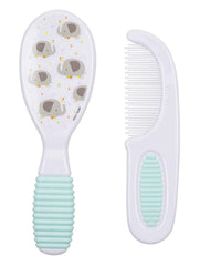 NÃ"by 007110 Set perie și pieptene, multicolor (model asortat). Copii - Baie si Skincare Naty Shop