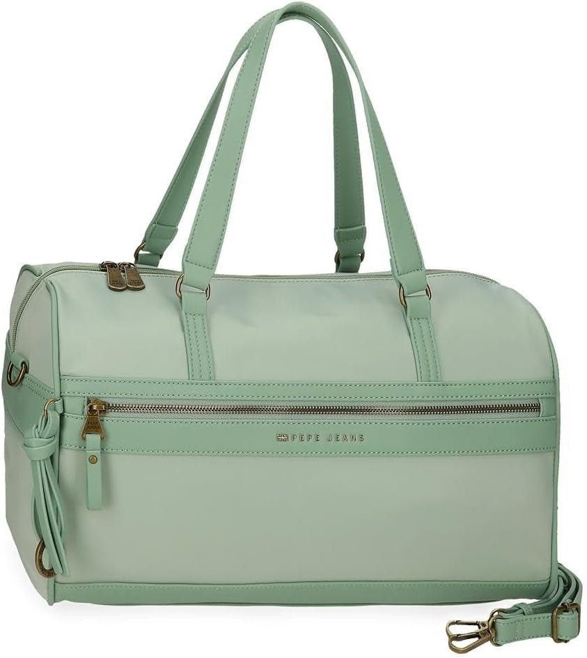 Pepe jeans Morgan, rucsacuri casual, genți de călătorie, piele artificială bej și negru pentru femei, de Joumma Bags Bagaje și echipament de călătorie Naty Shop Verde Rucsac de călătorie