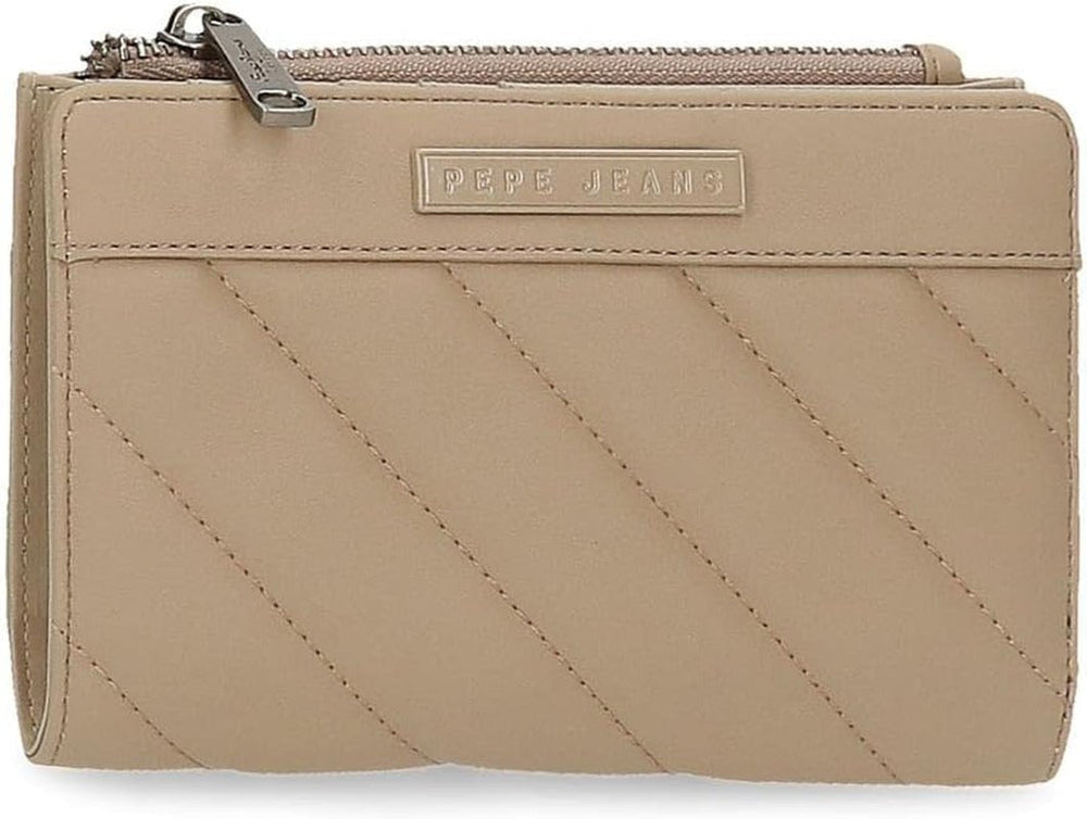 Pepe Jeans, portofel Portofel Femei Naty Shop Taupe Portofel Pentru titular de card