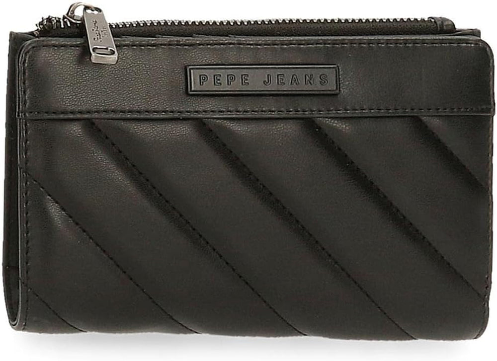 Pepe Jeans, portofel Portofel Femei Naty Shop Negru Portofel Pentru titular de card