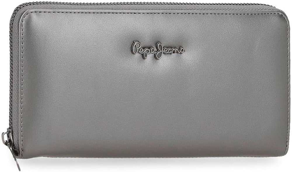 Portofel Pepe Jeans Ruby, poșetă, portofel, realizat din poliester și cu detalii din piele artificială. Compartimente, fermoare. De la Joumma Bags Portofel Femei Naty Shop Antracit Portofel Ruby