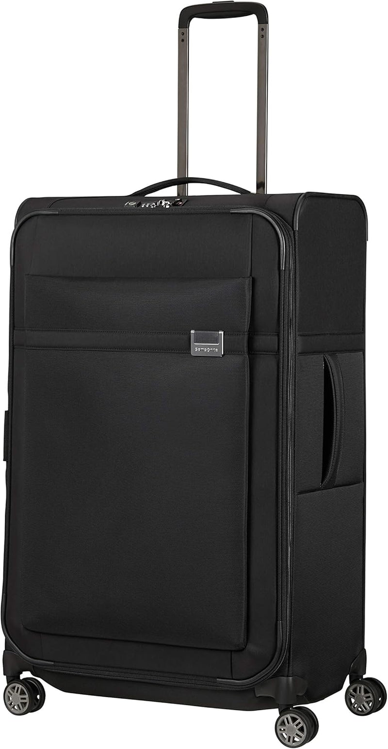Samsonite Airea - Spinner L Expandable, Valiză, 78 cm, 111.5/120 L, Negru (Negru) Bagaje și echipament de călătorie Naty Shop