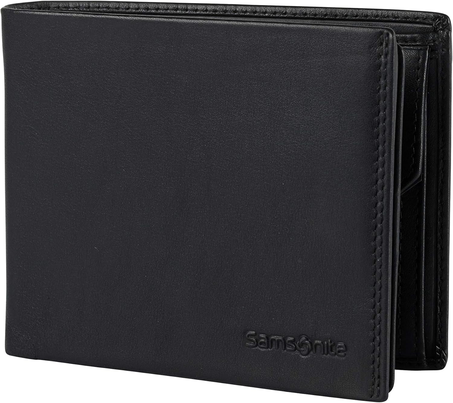 Samsonite Attack 2 SLG - Portofel, 12,2 cm, maro (Ebony Brown) Portofel Barbati Naty Shop Negru (negru) Portofel orizontal: 12,8 X 2 X 10 cm