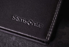 Samsonite Attack 2 SLG - Portofel, 12,2 cm, maro (Ebony Brown) Portofel Barbati Naty Shop