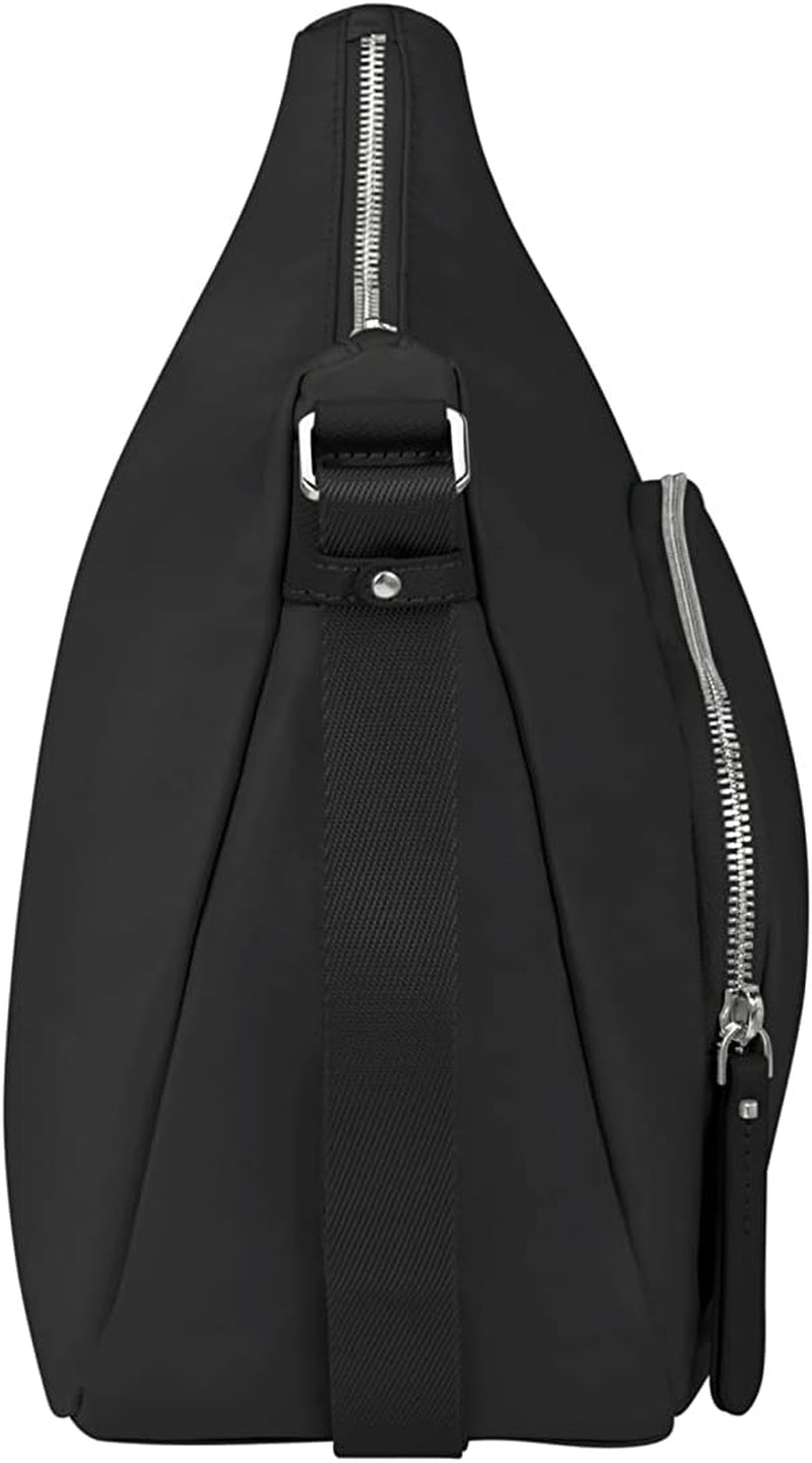 Samsonite Essentially Karissa - Geantă de umăr M, 36 cm, negru (Negru) Genti Femei Naty Shop
