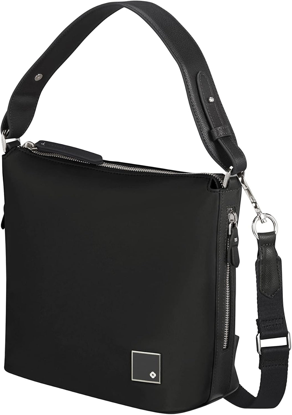 Samsonite Essentially Karissa - Geantă de voiaj S, 27 cm, gri (Dove Grey) Genti Femei Naty Shop Negru (negru)