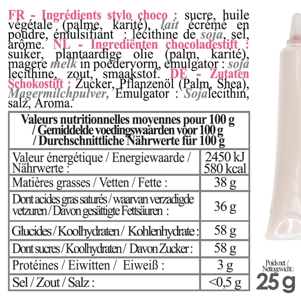 ScrapCooking - colorant alimentar, diverse culori, la tub pentru scriere, 25 grame Pasta de zahar Naty Shop