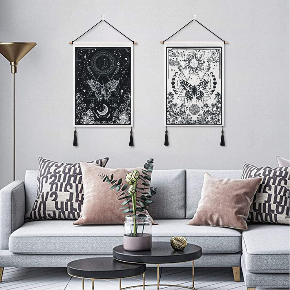 Tapiserie betylifoy bucati tapiserii mici paiete soare luna Casa - Accesorii si Decoratiuni Naty Shop