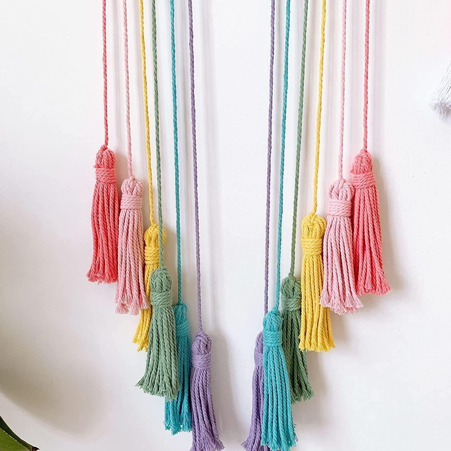 Tapiserie rainbow decorare funie bumbac curcubeu Casa - Accesorii si Decoratiuni Naty Shop