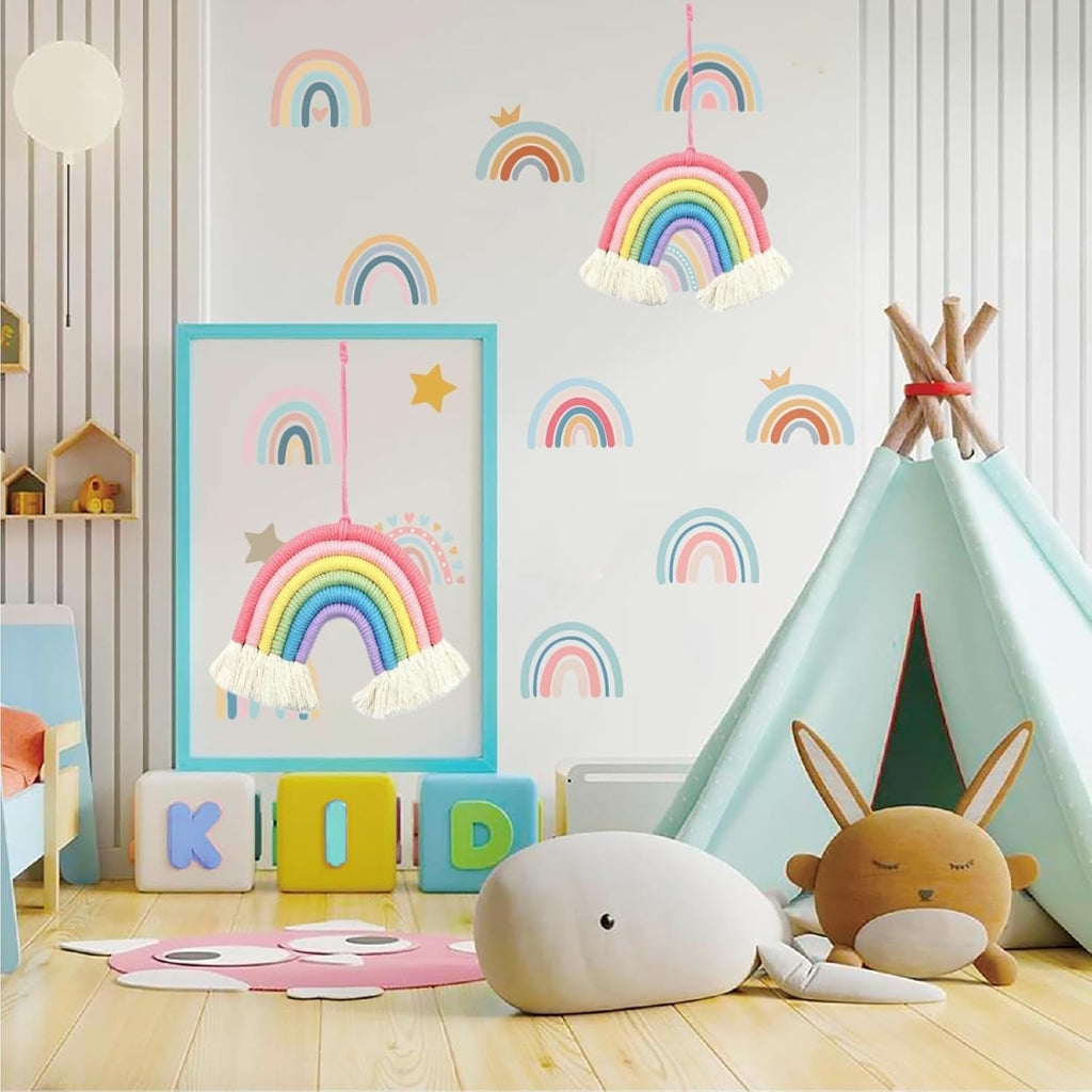 Tapiserie rainbow decorativa decorarea dormitorului pepinierei Casa - Accesorii si Decoratiuni Naty Shop