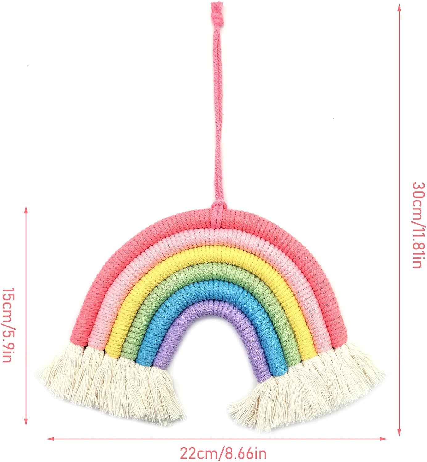 Tapiserie rainbow decorativa decorarea dormitorului pepinierei Casa - Accesorii si Decoratiuni Naty Shop