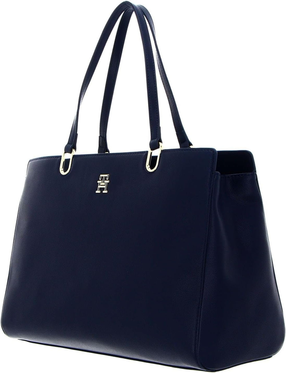 Tommy Hilfiger geantă de damă TH Timeless Satchel cu buzunare interioare, albastru (Space Blue), mărime unică Genti Femei Naty Shop