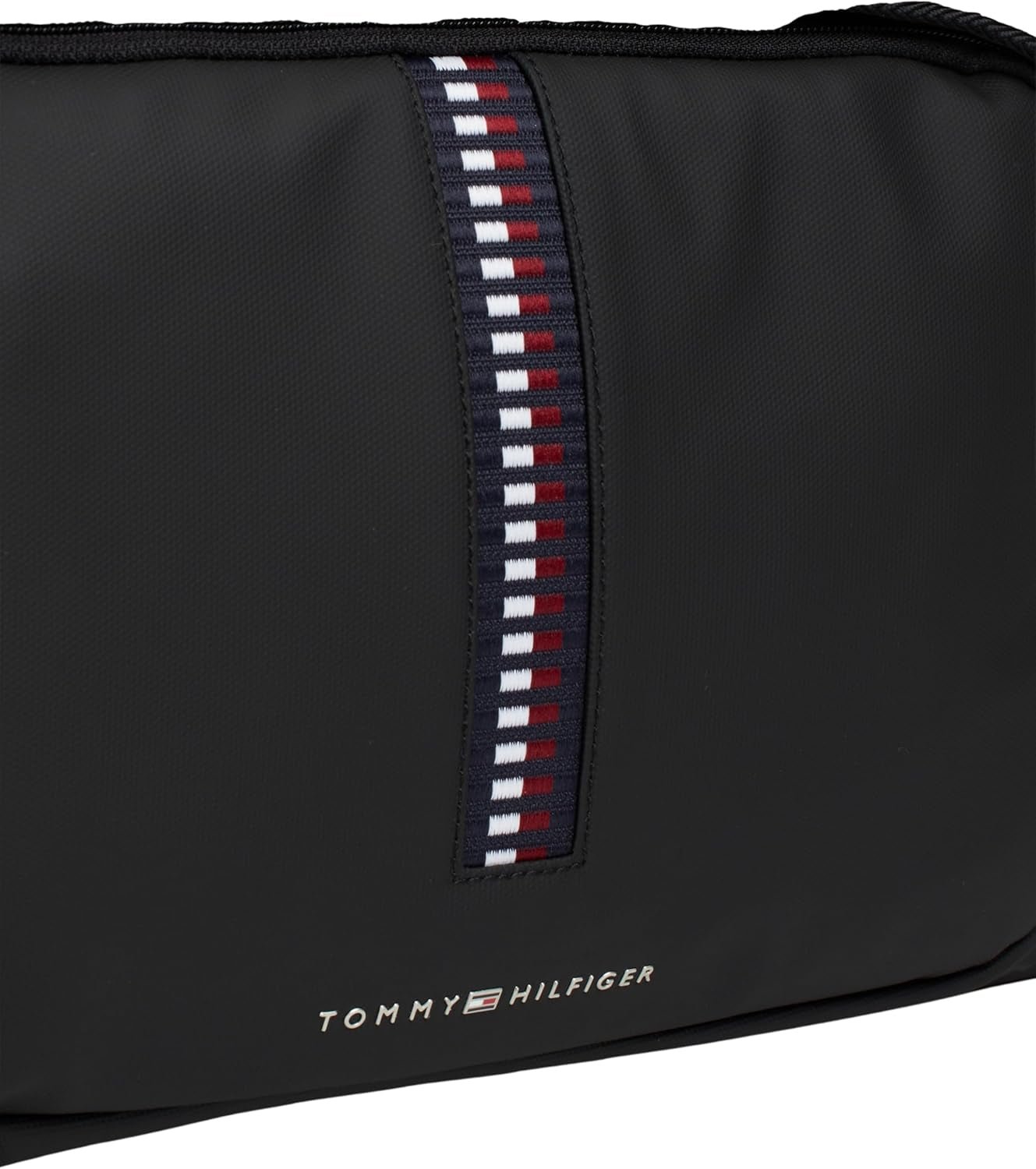 Tommy Hilfiger TH CORP geantă de voiaj Weekender bărbați, negru (negru), OS Bagaje și echipament de călătorie Naty Shop
